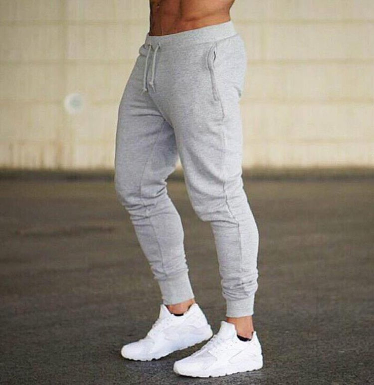 New Jogging Pants Men Sport Sweatpants Running Pants Pants Men Joggers Cotton Trackpants Slim Fit Pants Bodybuilding Trouser - steptev