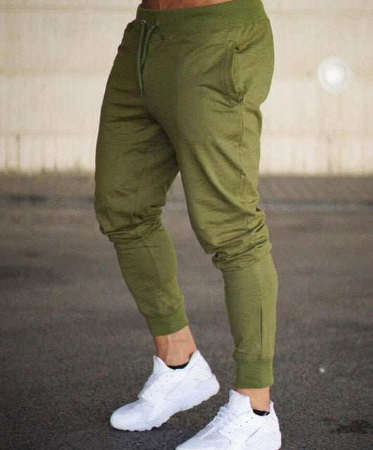 New Jogging Pants Men Sport Sweatpants Running Pants Pants Men Joggers Cotton Trackpants Slim Fit Pants Bodybuilding Trouser - steptev
