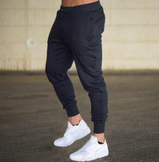 New Jogging Pants Men Sport Sweatpants Running Pants Pants Men Joggers Cotton Trackpants Slim Fit Pants Bodybuilding Trouser - steptev