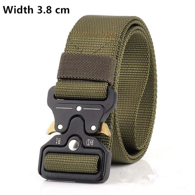 125-140long big size Belt Male Tactical military Canvas Belt Outdoor Tactical Belt men's Military Nylon Belts Army ceinture hom - steptev