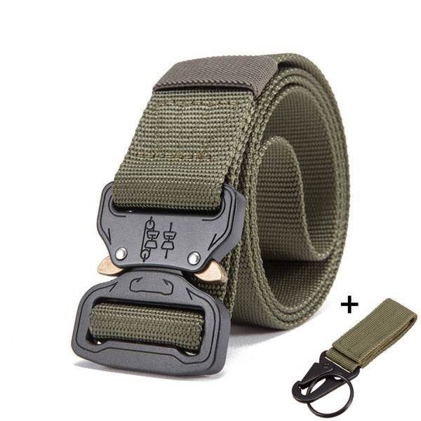 125-140long big size Belt Male Tactical military Canvas Belt Outdoor Tactical Belt men's Military Nylon Belts Army ceinture hom - steptev
