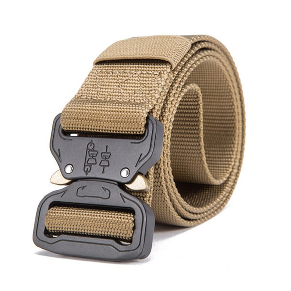 125-140long big size Belt Male Tactical military Canvas Belt Outdoor Tactical Belt men's Military Nylon Belts Army ceinture hom - steptev