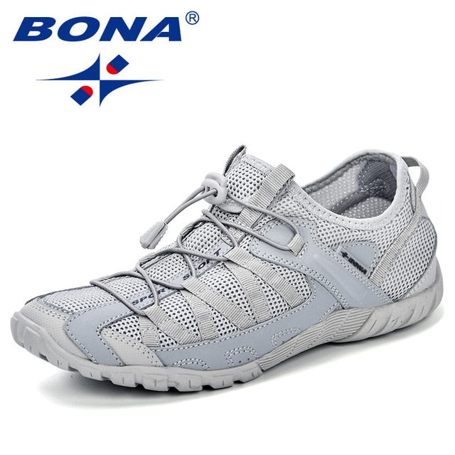 BONA Summer Sneakers Breathable Men Casual Shoes Fashion Men Shoes Tenis Masculino Adulto Sapato Masculino Men Leisure Shoe - steptev