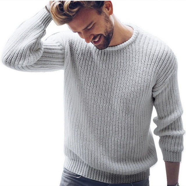 Mens 2020 Fashion Cotton Sweater Pullover Casual Jumper For Male  Knitted Korean Style Clothes Plus Size Sweaters - steptev