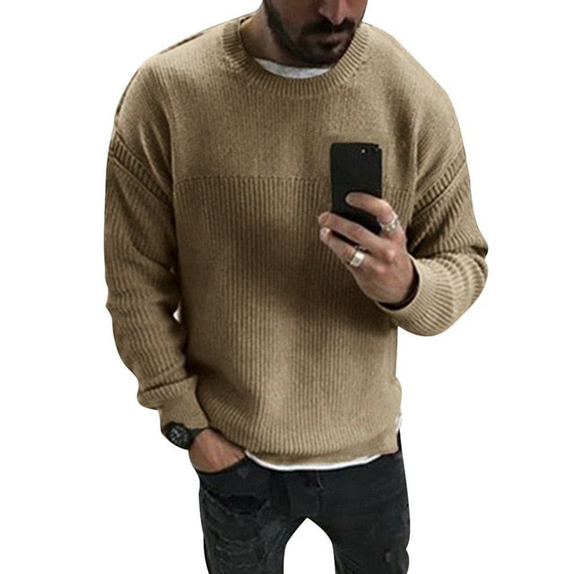Mens 2020 Fashion Cotton Sweater Pullover Casual Jumper For Male  Knitted Korean Style Clothes Plus Size Sweaters - steptev
