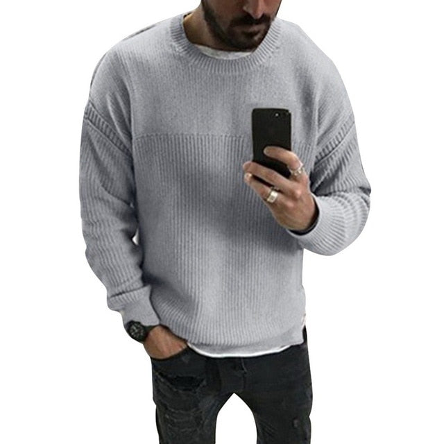 Mens 2020 Fashion Cotton Sweater Pullover Casual Jumper For Male  Knitted Korean Style Clothes Plus Size Sweaters - steptev