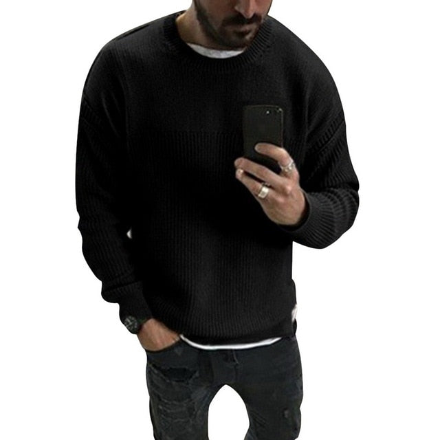 Mens 2020 Fashion Cotton Sweater Pullover Casual Jumper For Male  Knitted Korean Style Clothes Plus Size Sweaters - steptev