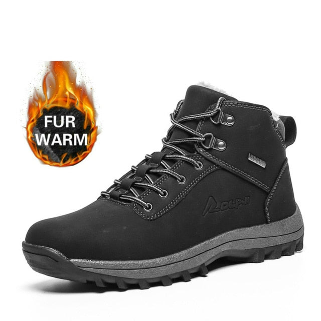 AODLEE Winter Men Boots Plush Super Warm Snow Boots for Men Sneakers Big Size 48 Men Ankle Boots Outdoor Shoes botas hombre - steptev
