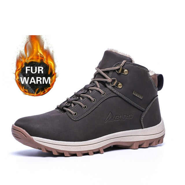AODLEE Winter Men Boots Plush Super Warm Snow Boots for Men Sneakers Big Size 48 Men Ankle Boots Outdoor Shoes botas hombre - steptev