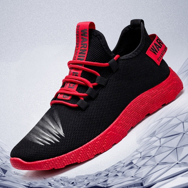 Men Sneakers 2019 New Breathable Lace Up Men Mesh Shoes Fashion Casual No-slip Men Vulcanize Shoes  Tenis Masculino - steptev